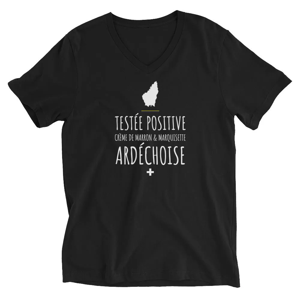 Positive Ardéchoise - T-shirt Col V